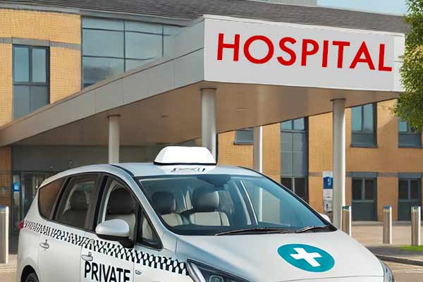 Hospital & Medical Visit Taxi Services in Yeovil and Taunton